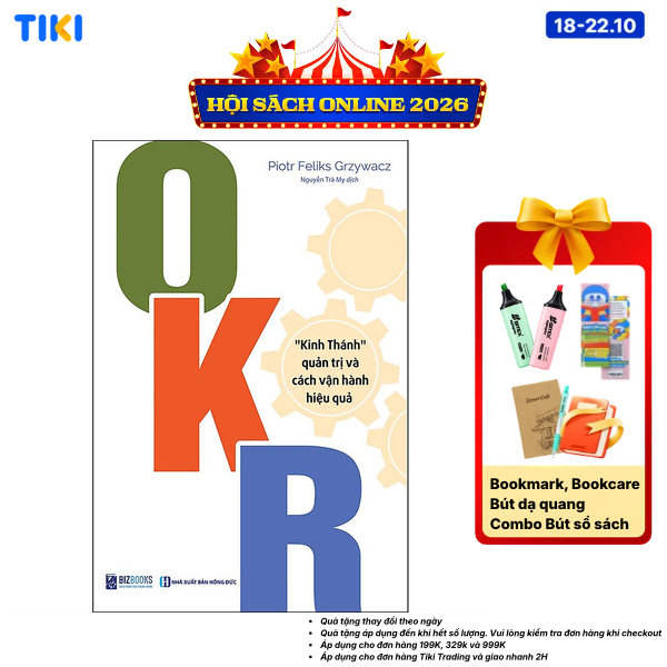 Sách OKR Kinh Thánh Quản Trị Và Cách Vận Hành Hiệu Qủa