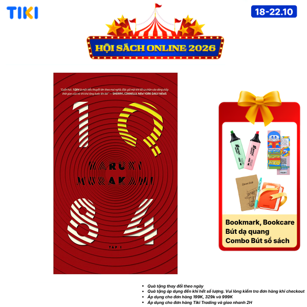 Sách 1Q84 Tập 1 - Tái Bản
