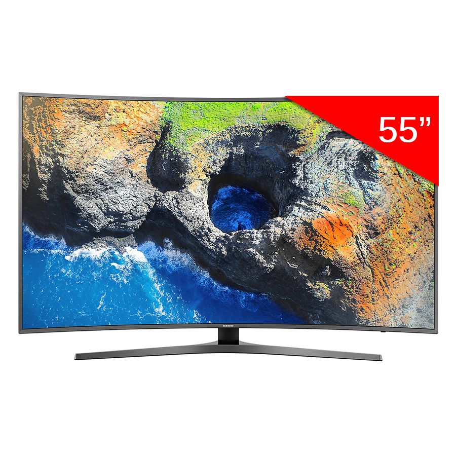 Smart Tivi Màn Hình Cong Samsung 55 inch UA55MU6500KXXV - Hàng chính hãng