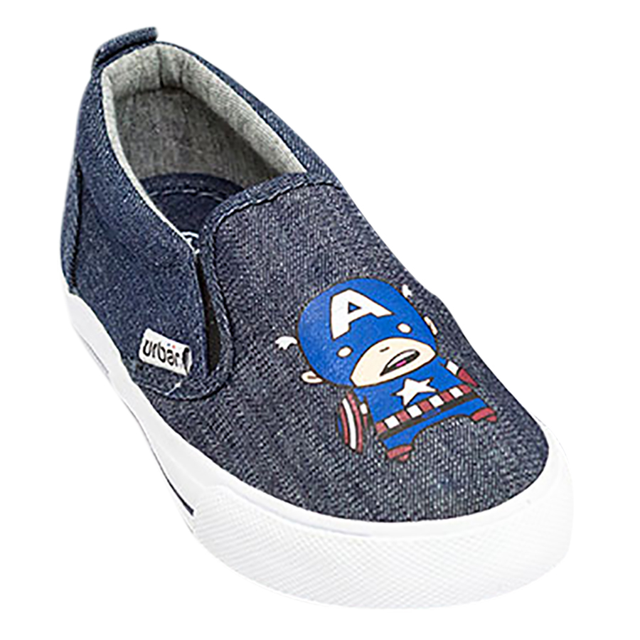 Giày Slip On Bé Trai Urban UB1702 – Xanh Bò (Size