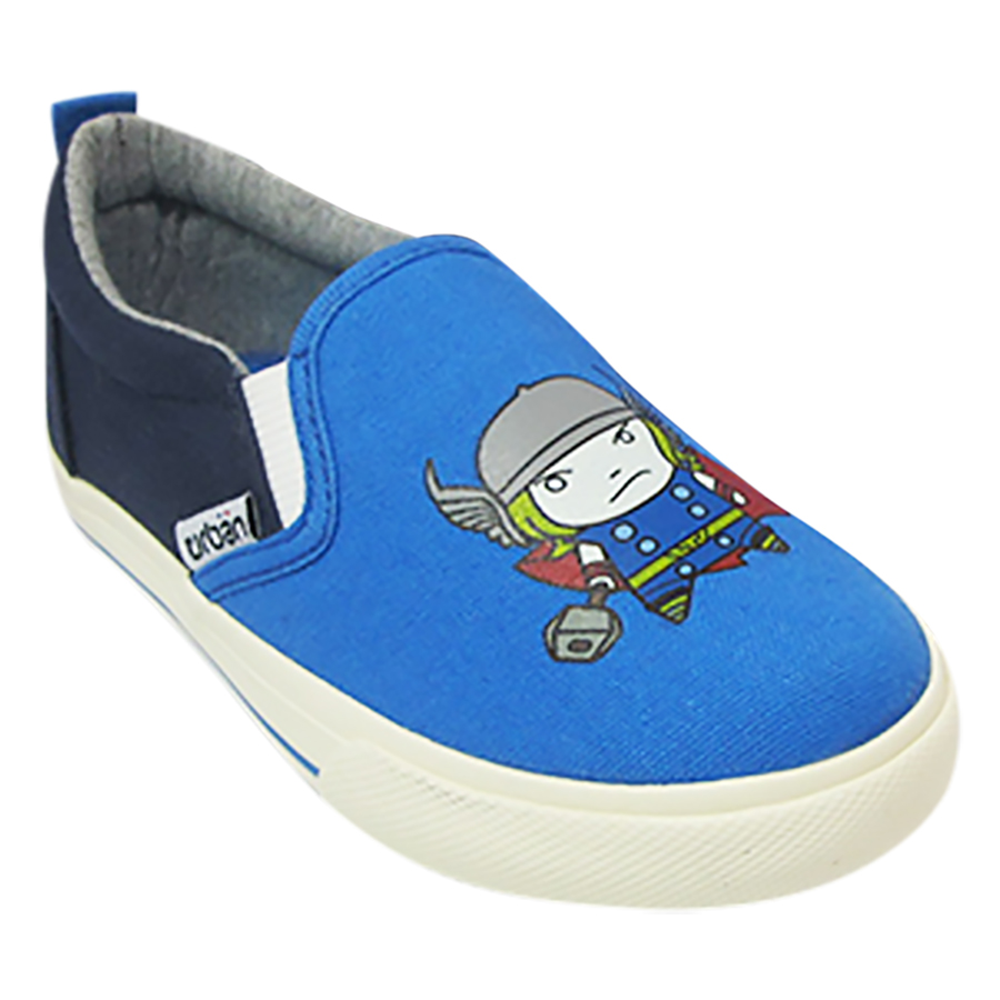 Giày Slip On Bé Trai Urban UB1702 – Xanh Lam Chàm (Size