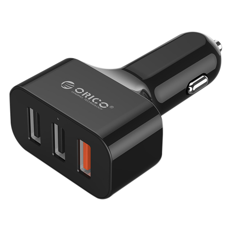 Sạc Xe Hơi Orico UCH-Q3 3 Cổng USB Màu