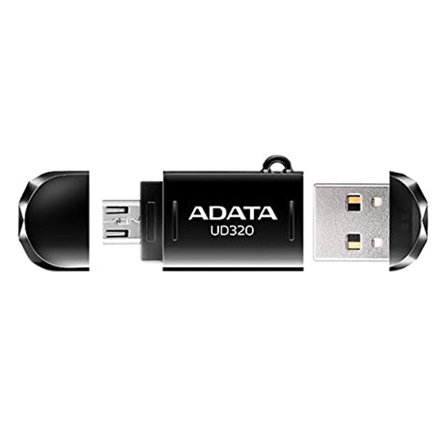 USB OTG 16GB ADATA UD320 + Tặng Đèn LED USB - Hàng Chính Hãng