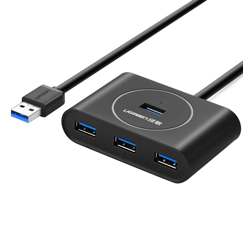 Hub 4 Cổng USB 3.0 Ugreen 20291 1m - Hàng Chính Hãng