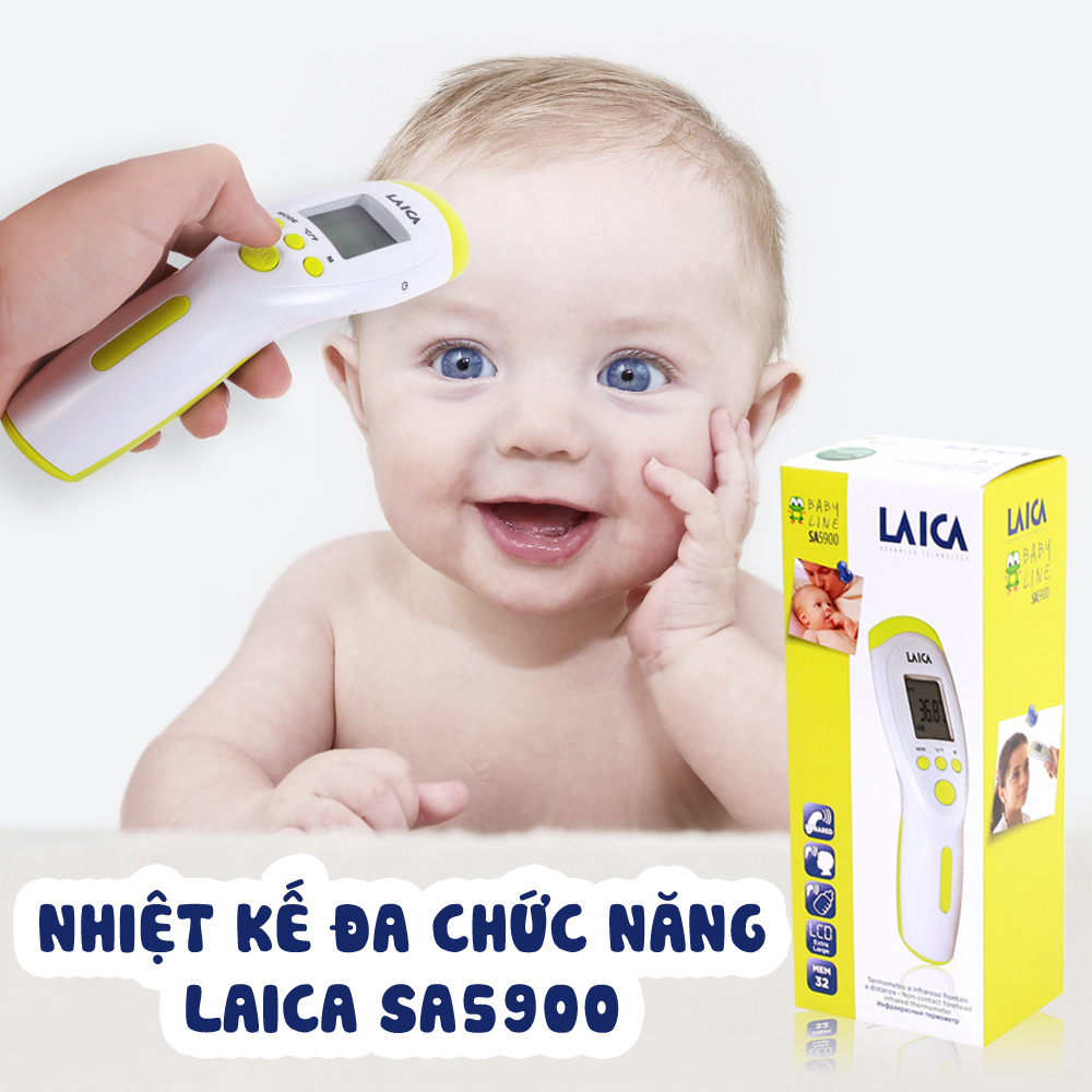 Nhiệt Kế Hồng Ngoại Đa Chức Năng Laica SA5900