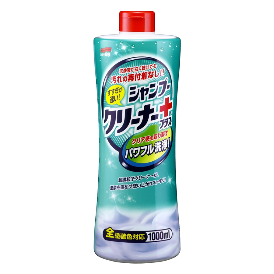 Nước Rửa Xe Neutral Shampoo Creamy Type - Quick Rinsing + Compound in Soft99 VC-ADR-01 (1000ml)