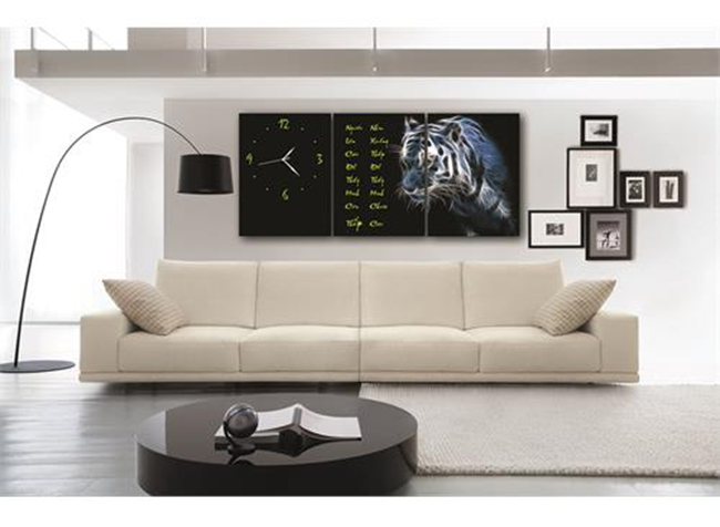 Tranh đồng hồ Vicdecor DHT0138