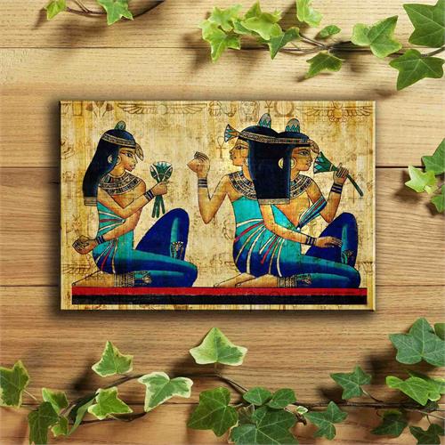 Tranh Canvas Vicdecor nữ thần Ammit TCV0011