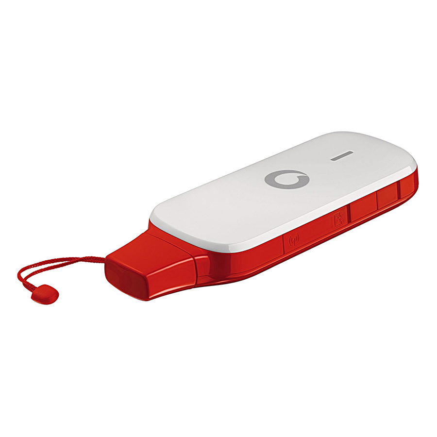 USB 4G LTE Huawei Vodafone K5150 (150Mb) - Trắng Đỏ - Hàng Nhập Khẩu