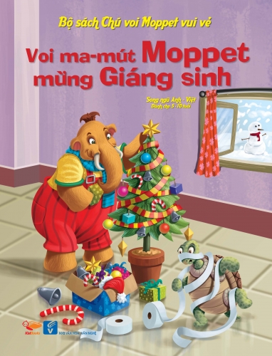 Bộ Sách Chú Voi Moppet Vui Vẻ - Voi Ma-mut Moppet Mừng Giáng Sinh