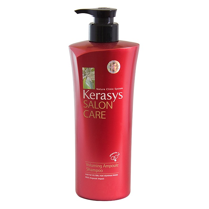 Combo Dầu Gội Cao Cấp Làm Dày Tóc Kerasys Salon (600ml) + Dầu Xả Cao Cấp Làm Dày Tóc Kerasys Salon (600ml)