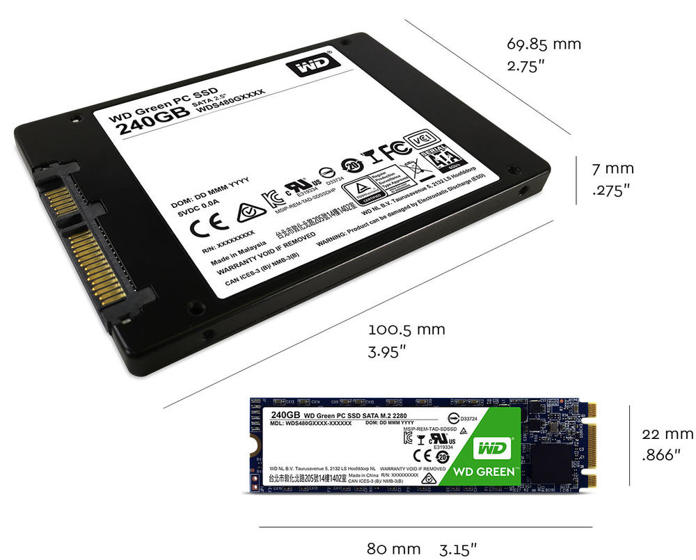 Ổ Cứng SSD WD Green 120GB - WDS120G1G0A - Hàng chính hãng