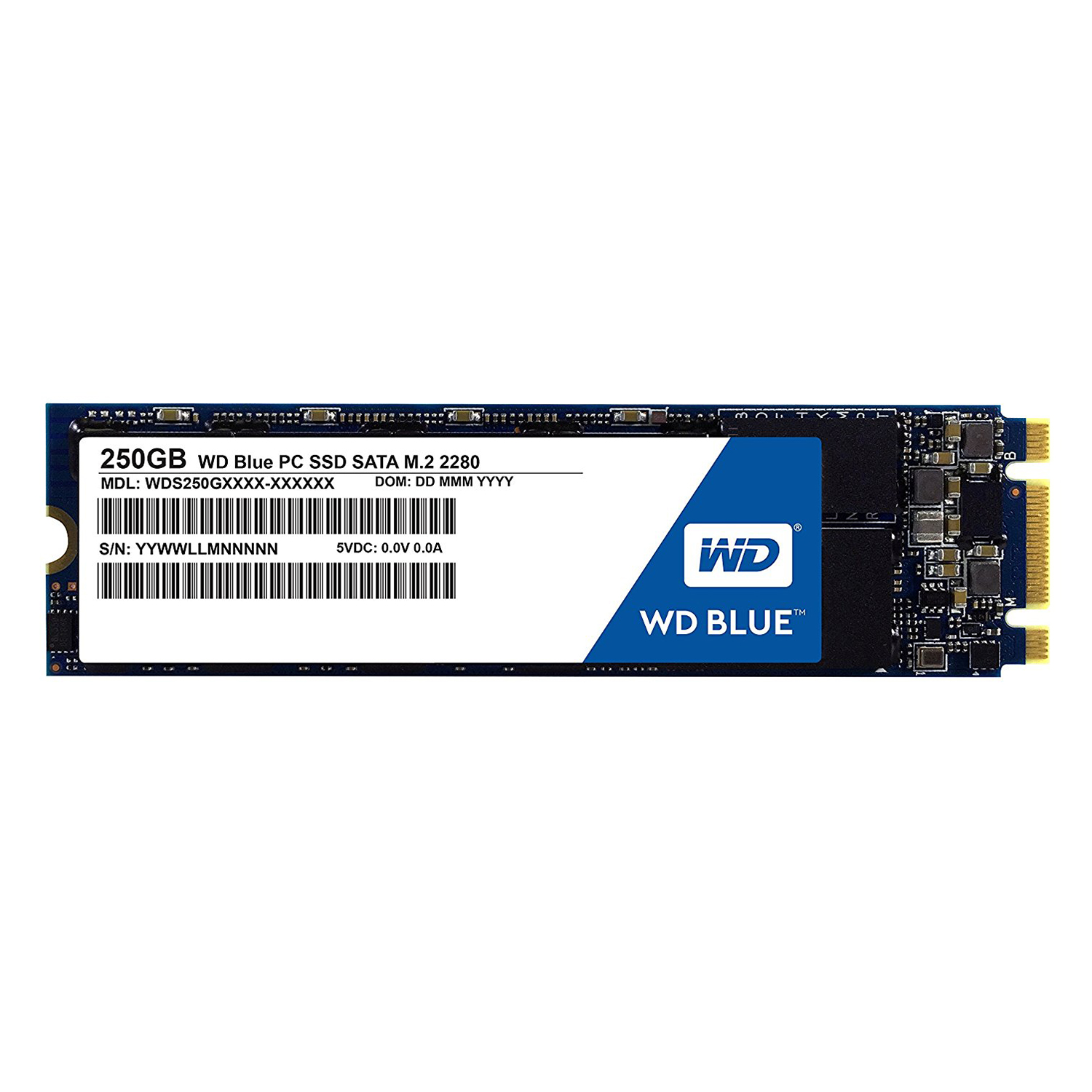 Ổ Cứng SSD M.2 WD BLUE 250GB - WDS250G1B0B - Hàng Chính Hãng