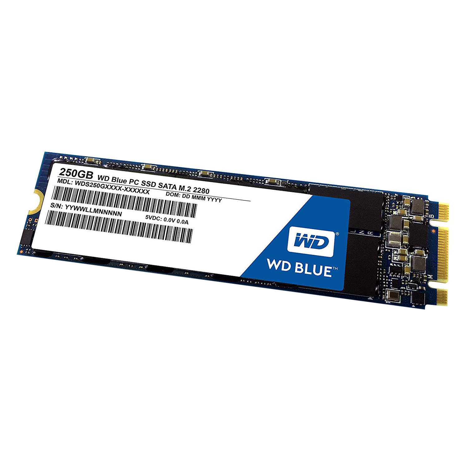 Ổ Cứng SSD M.2 WD BLUE 250GB - WDS250G1B0B - Hàng Chính Hãng