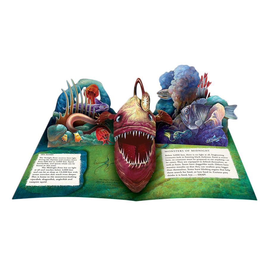 Wild Oceans: A Pop-Up Book With Revolutionary Technology