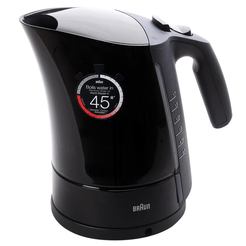 Bình Đun Siêu Tốc Braun WK 300 ONYX - 1.7L (Đen) - Hàng Chính Hãng