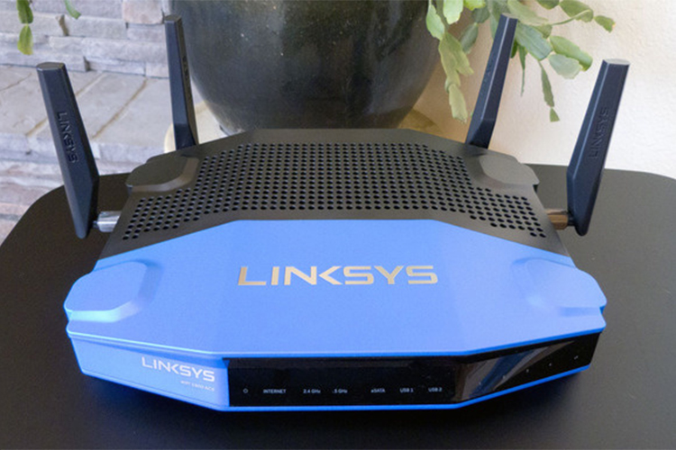 Router Wifi Băng Tầng Kép Linksys WRT1900ACS - Hàng Chính Hãng