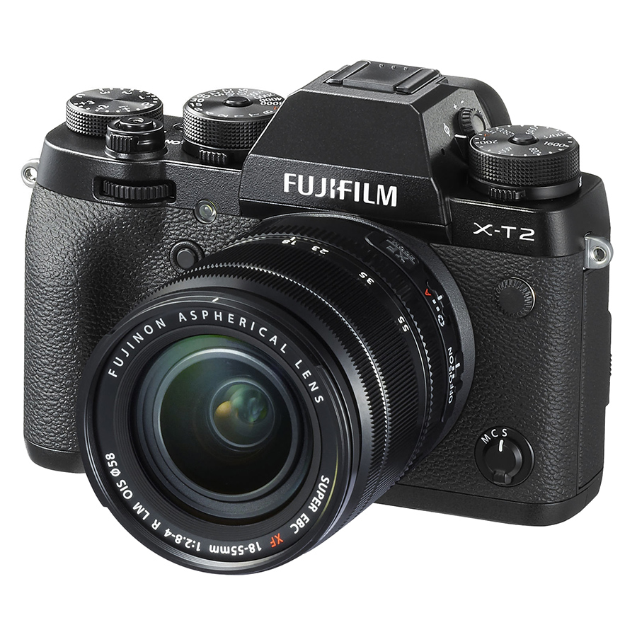 Máy Ảnh Fujifilm X-T2 (24.3MP) + Lens 18-55mm - Đen - Hàng Chính Hãng