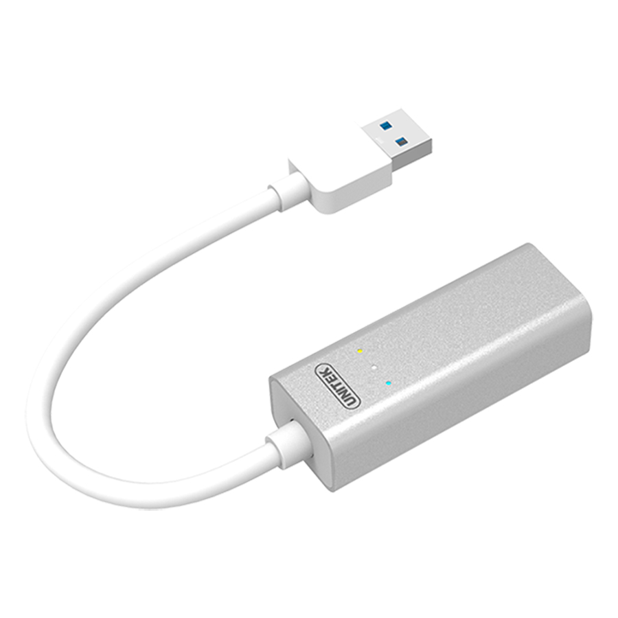 Cáp Chuyển USB 3.0 Ra LAN Unitek Y3464A (0.2m) - Hàng Chính Hãng