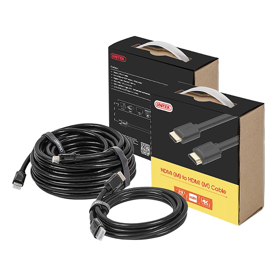 Cáp Chuyển HDMI Ra HDMI Unitek YC 137M - Hàng Chính Hãng