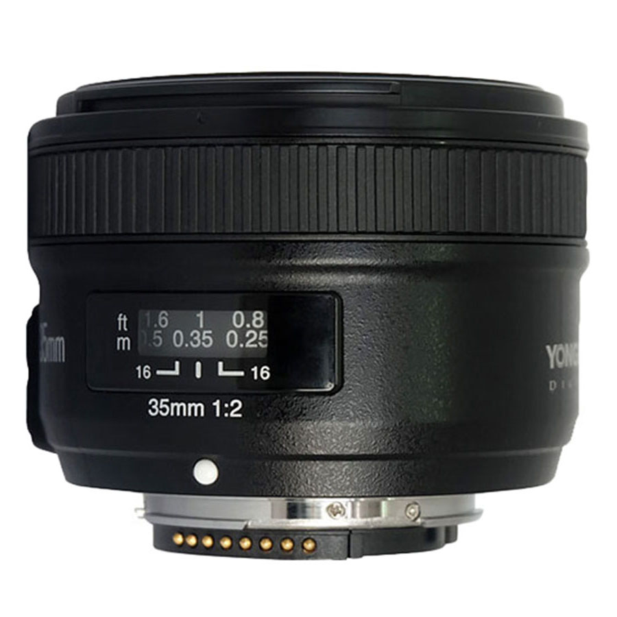 Ống Kính Yongnuo 35mm F2 Cho Nikon - Hàng nhập khẩu