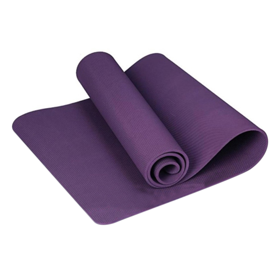 Thảm Yoga 1 Lớp Đúc Cao Cấp Sportslink TPE Zera Mat ZERA-6MM-1L-TIM - Tím Dày 6mm