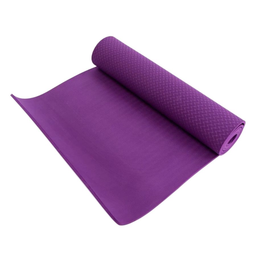 Thảm Tập Gym Và Yoga TPE 1 Lớp Zera 6MM1L (6mm) - Tím