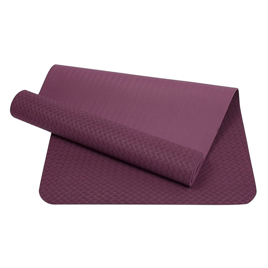 Thảm Tập Gym Và Yoga TPE 1 Lớp Zera 8MM1L - Tím