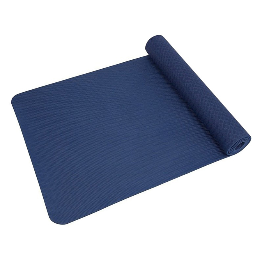 Thảm Tập Gym Và Yoga TPE 1 Lớp Zera 8MM1L - Xanh Dương