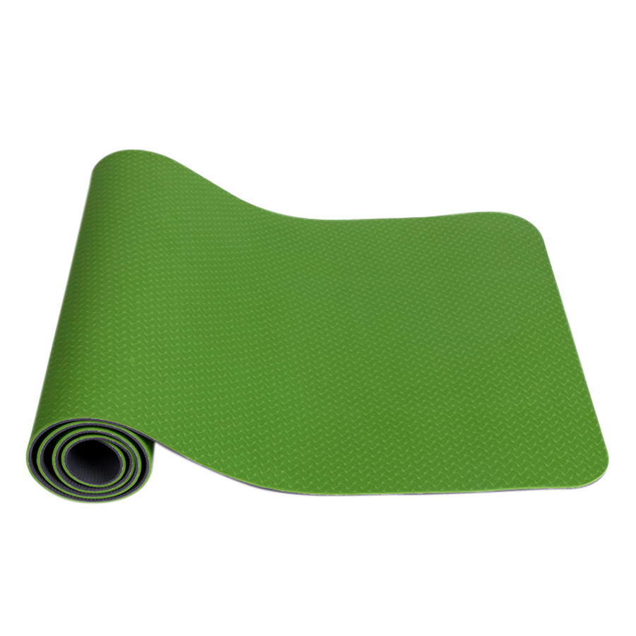 Thảm Tập Yoga TPE 2 Lớp Zera 8MM2L - Xanh Lá