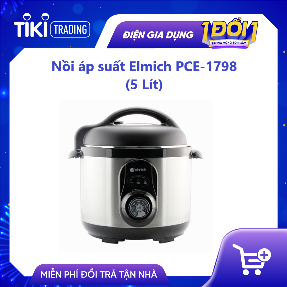 Nồi áp suất Elmich PCE-1798 - Hàng Chính Hãng