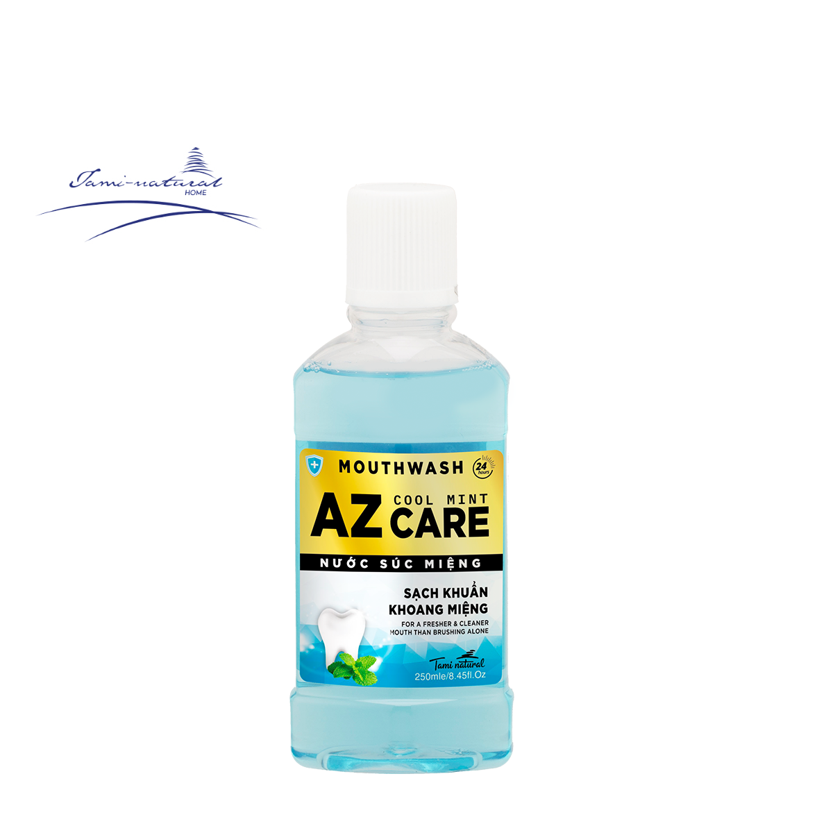 Nước súc miệng hương bạc hà diệt khuẩn, ngừa sâu răng đến 99,9% - AZ Care Cool Mint