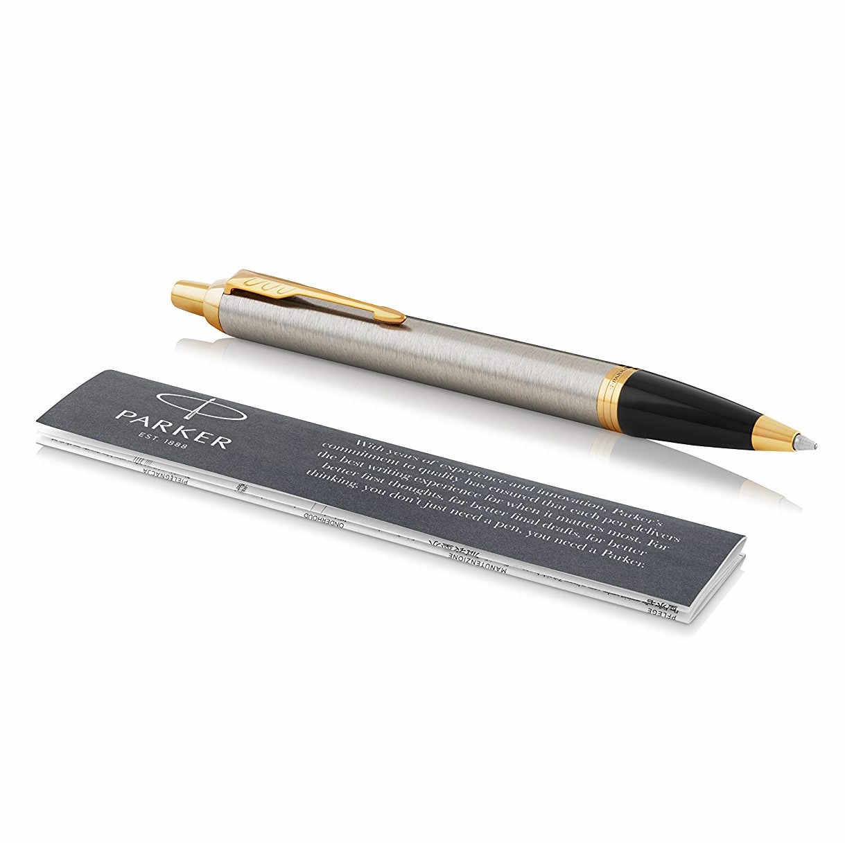 Bút Bi Parker IM D-Brushed Metal