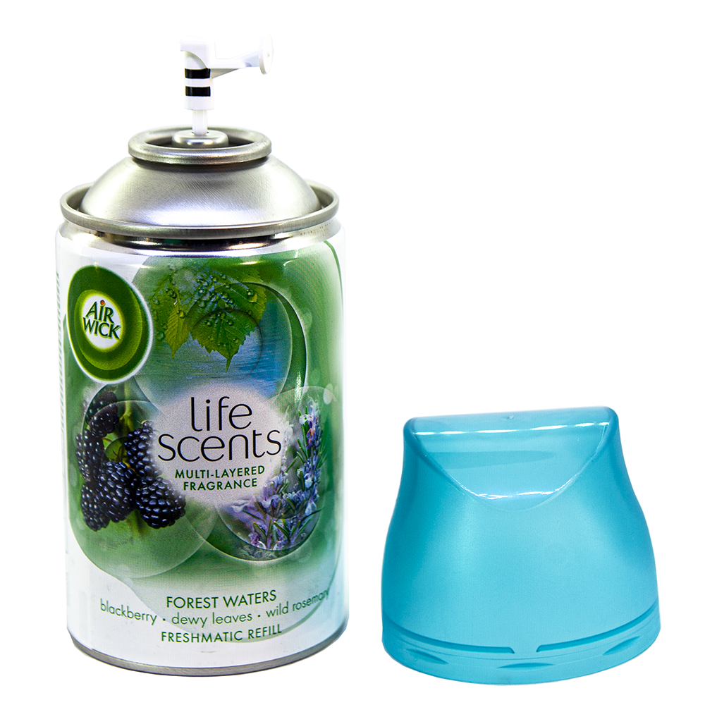 Bình xịt tinh dầu thiên nhiên Air Wick Forest Waters 250ml QT06521 - hoa hương thảo