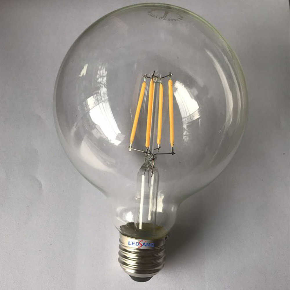 Đèn Led Edison - Combo 5 đèn Led Edison 4W Ánh Sáng Vàng - Edison G95 E27