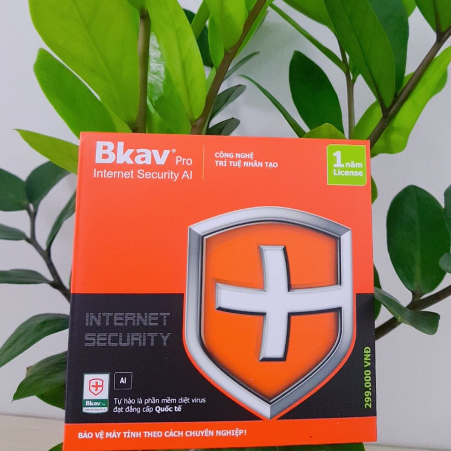 Phần Mềm Diệt Virus BKAV Profressional Internet Security (1 năm) - Hàng Chính Hãng