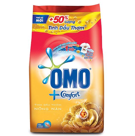 Bột Giặt OMO Comfort Tinh Dầu Thơm 4kg