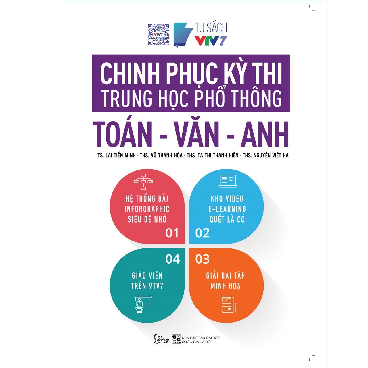 Combo Trọn Bộ 2 Cuốn Chinh Phục Kỳ Thi Trung Học Phổ Thông: Lý - Hóa - Sinh; Toán - Văn - Anh