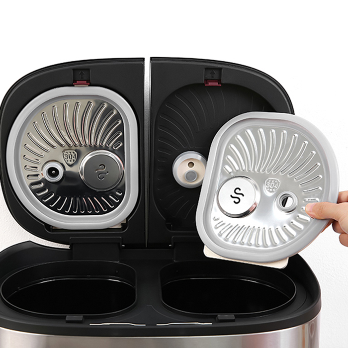 Nồi đôi đa năng Twin Cooker Sharp  KN-TC50VN-SL 1.8L - Hàng Chính Hãng