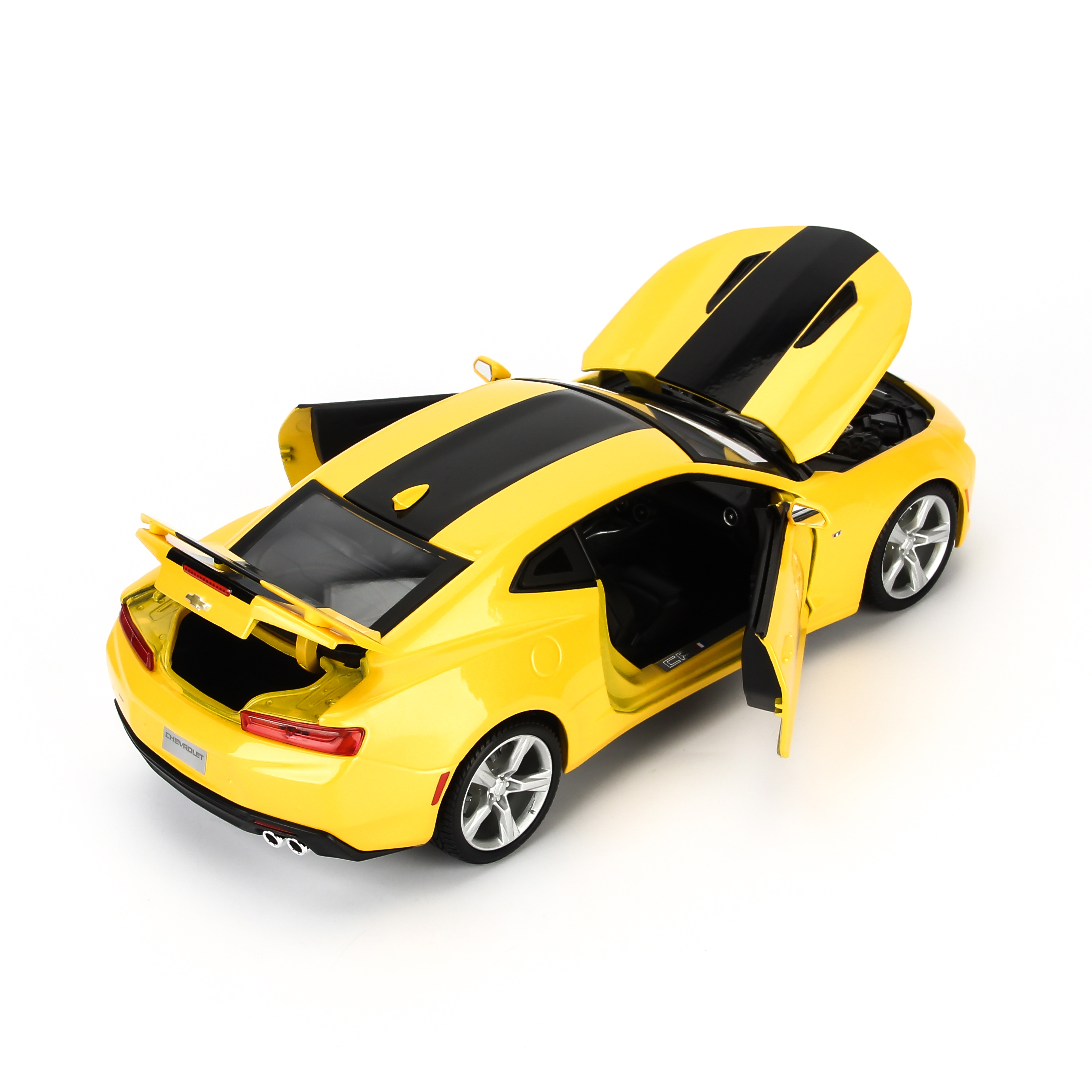 Mô Hình Xe Mô Hình Chevrolet Camaro SS 2016 Yellow 1:18 Maisto MH-31689