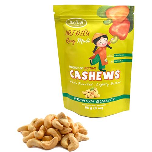 HẠT ĐIỀU RANG MUỐI AN LỢI (ĐẶC SẢN BÌNH PHƯỚC) ROASTED SALTED CASHEWS