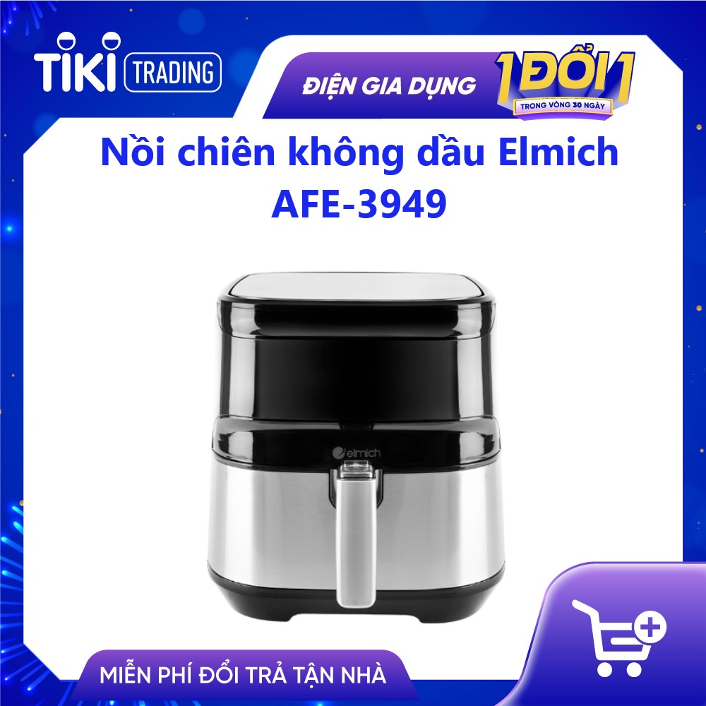 Nồi chiên không dầu Elmich AFE-3949 - Hàng Chính Hãng