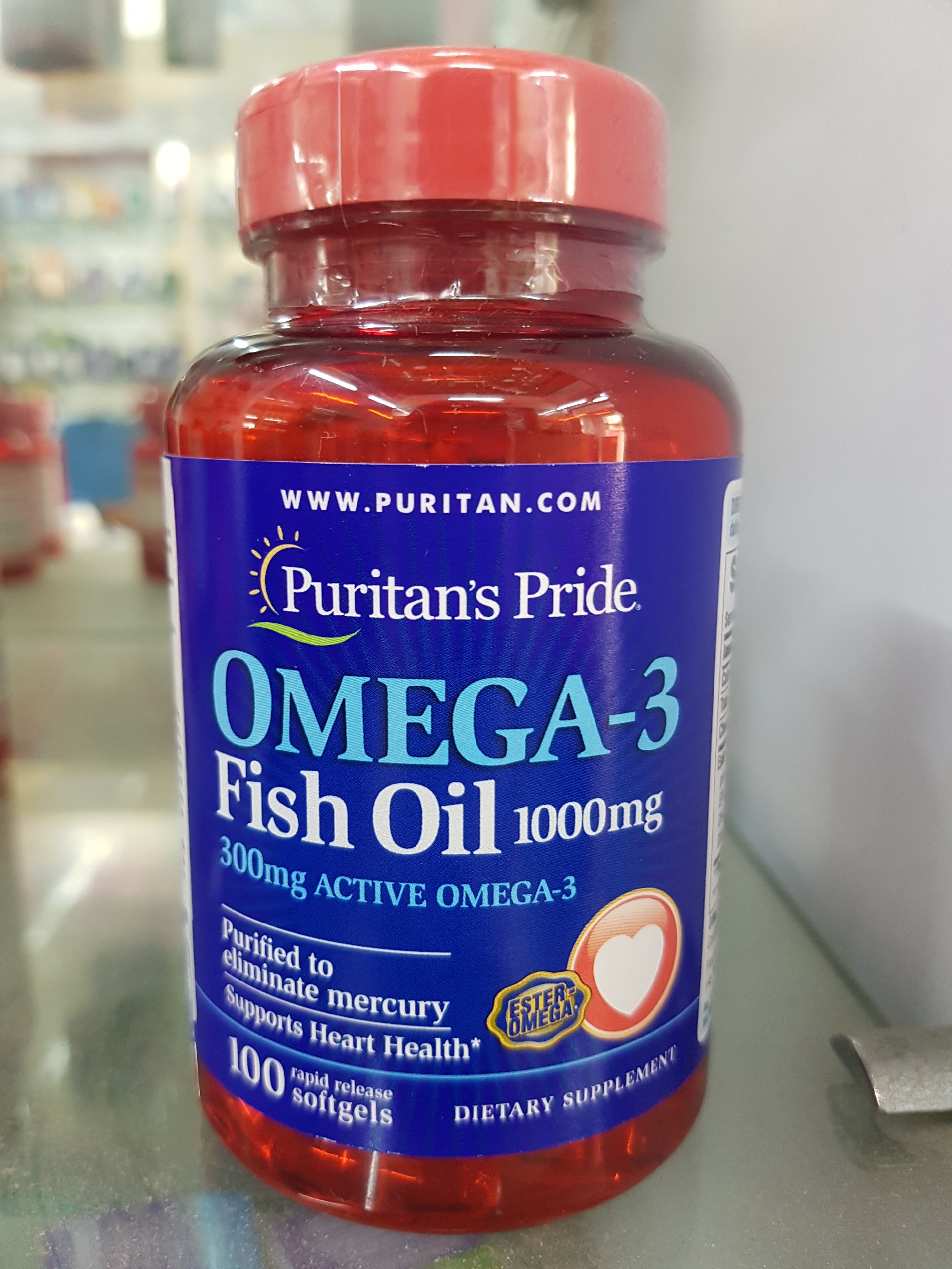 Thực phẩm bảo vệ sức khỏe OMEGA-3 FISH OIL 1000MG