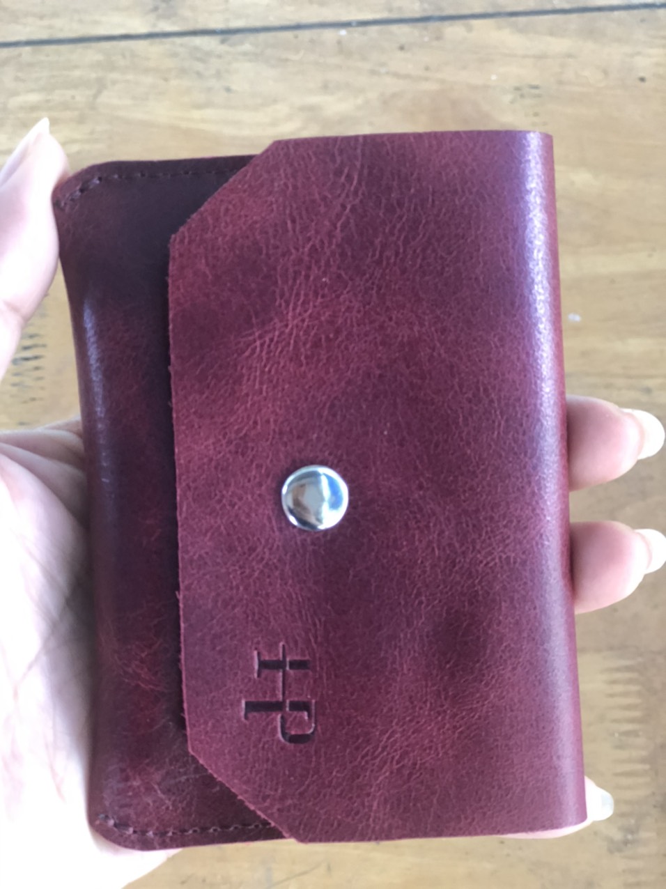 Ví Da Mini Card Holder Nhỏ Gọn WMRED