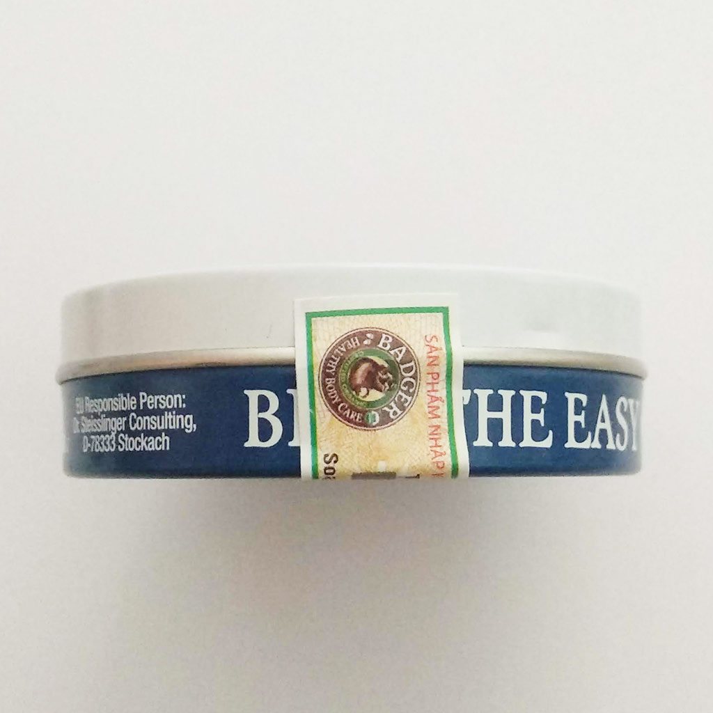 Sáp Hữu Cơ Bôi Ngực Badger Aromatic Chest Rub