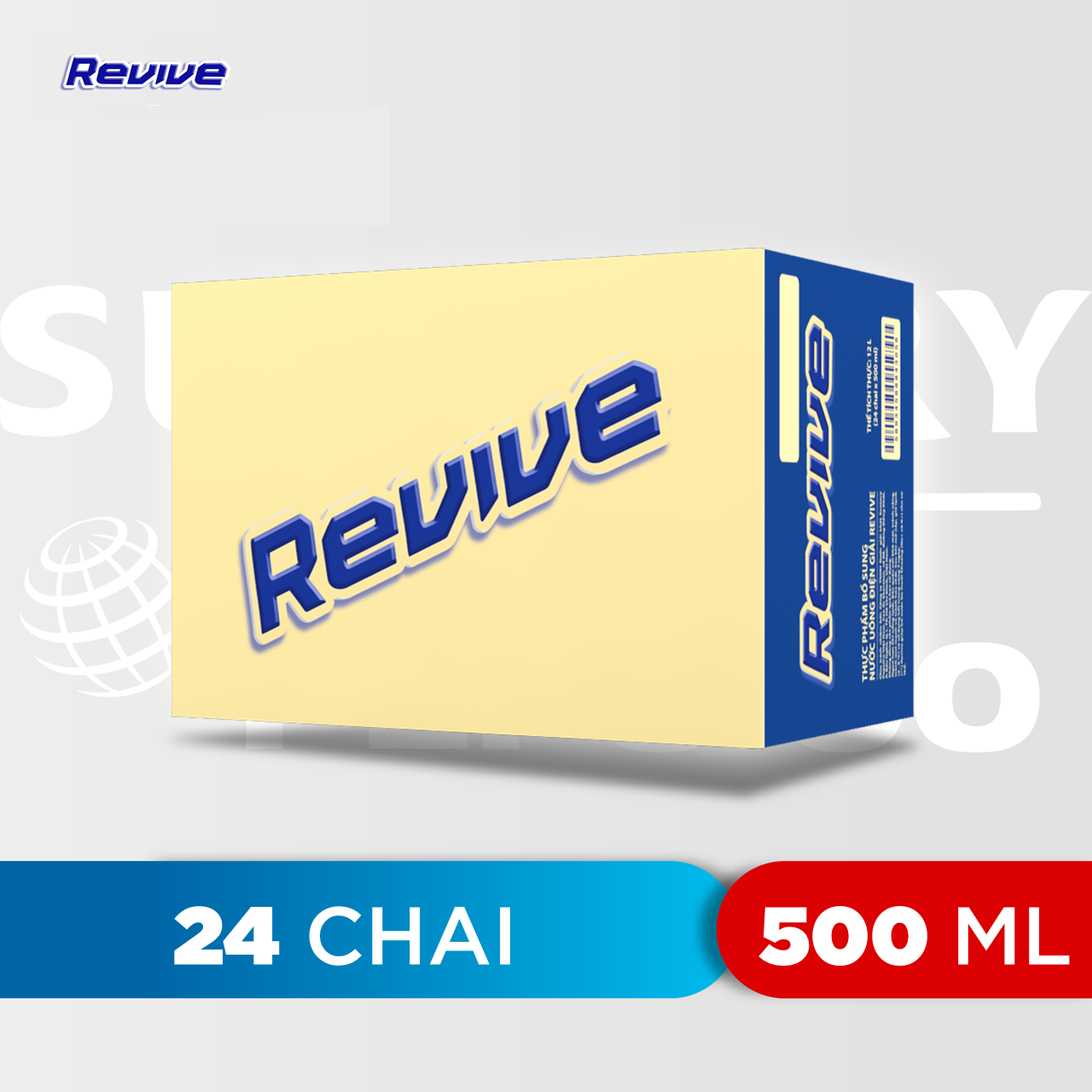 Thùng 24 Chai Nước Giải Khát Revive 500ml