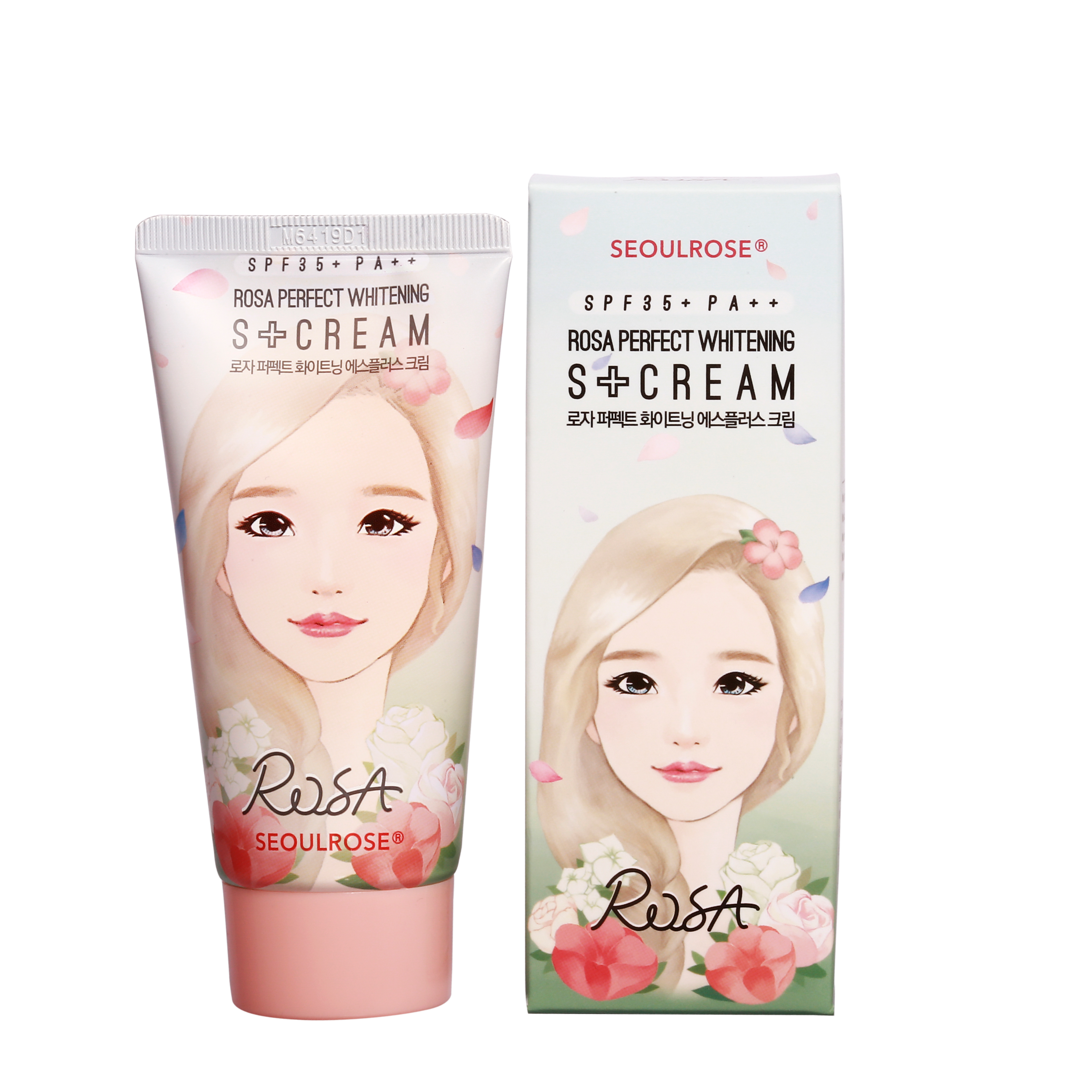 Kem dưỡng trắng da Rosa Perfect Whitening S Cream (50g)