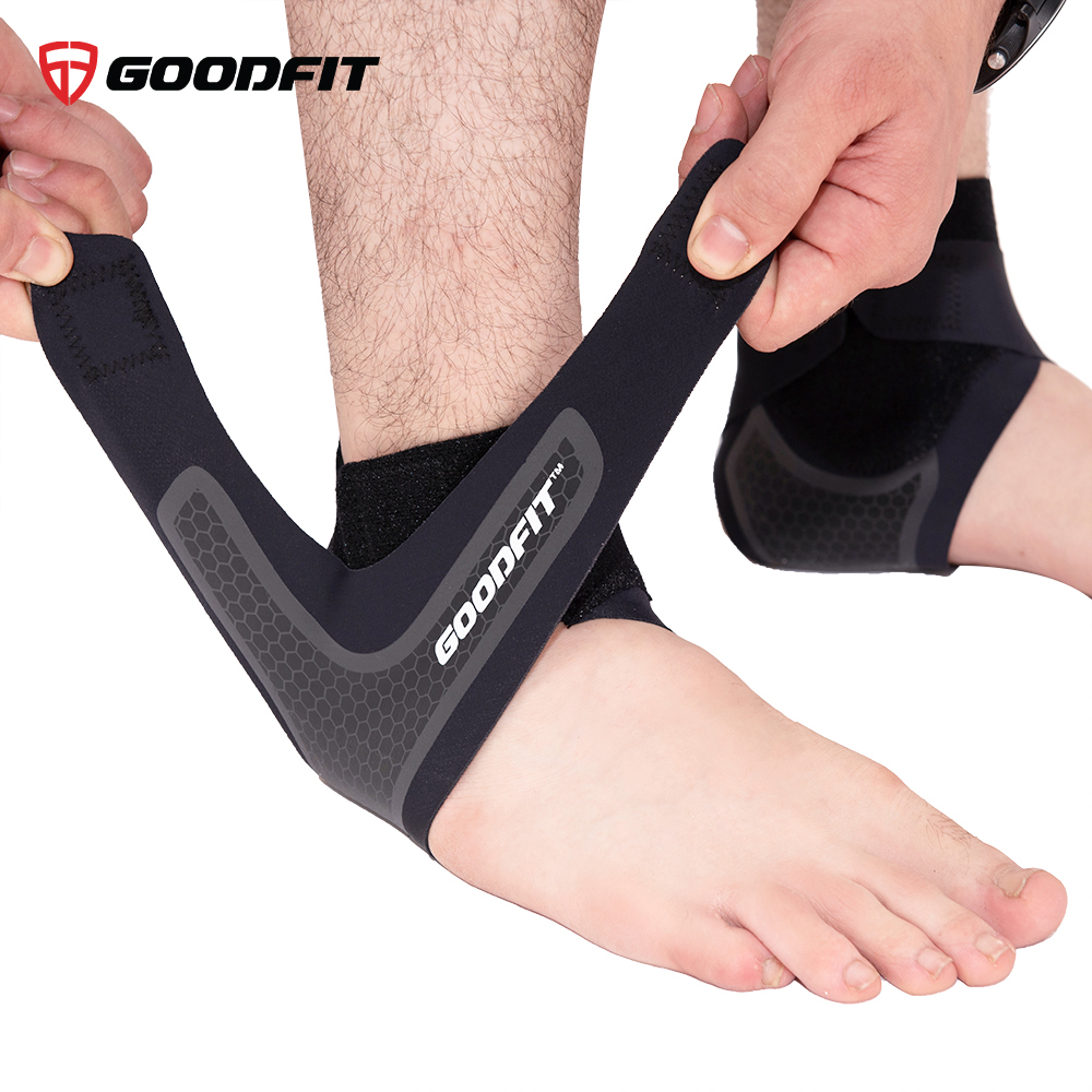 Băng bảo vệ cổ chân, băng quấn cổ chân, mắt cá chân GoodFit mỏng nhẹ, miếng dán chắc chắn GF611A