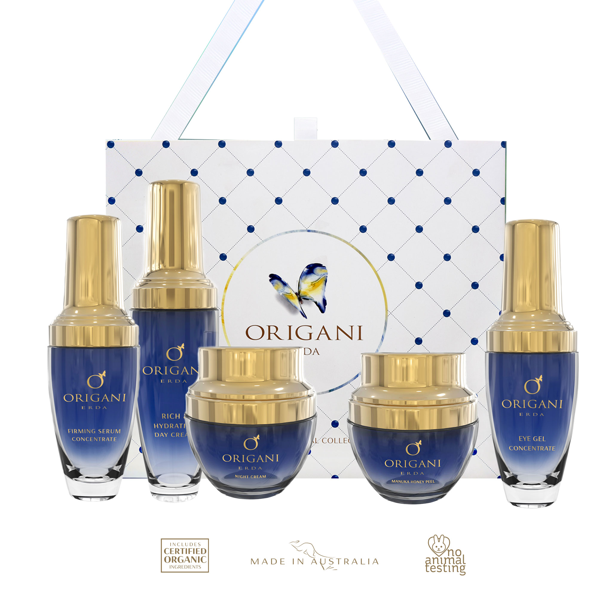 Serum Cô Đặc Săn Chắc Da - Origani Erda - Làm mới, hồi phục và bổ Sung cho da chảy xệ - Có Chứng Nhận Organic Của Úc