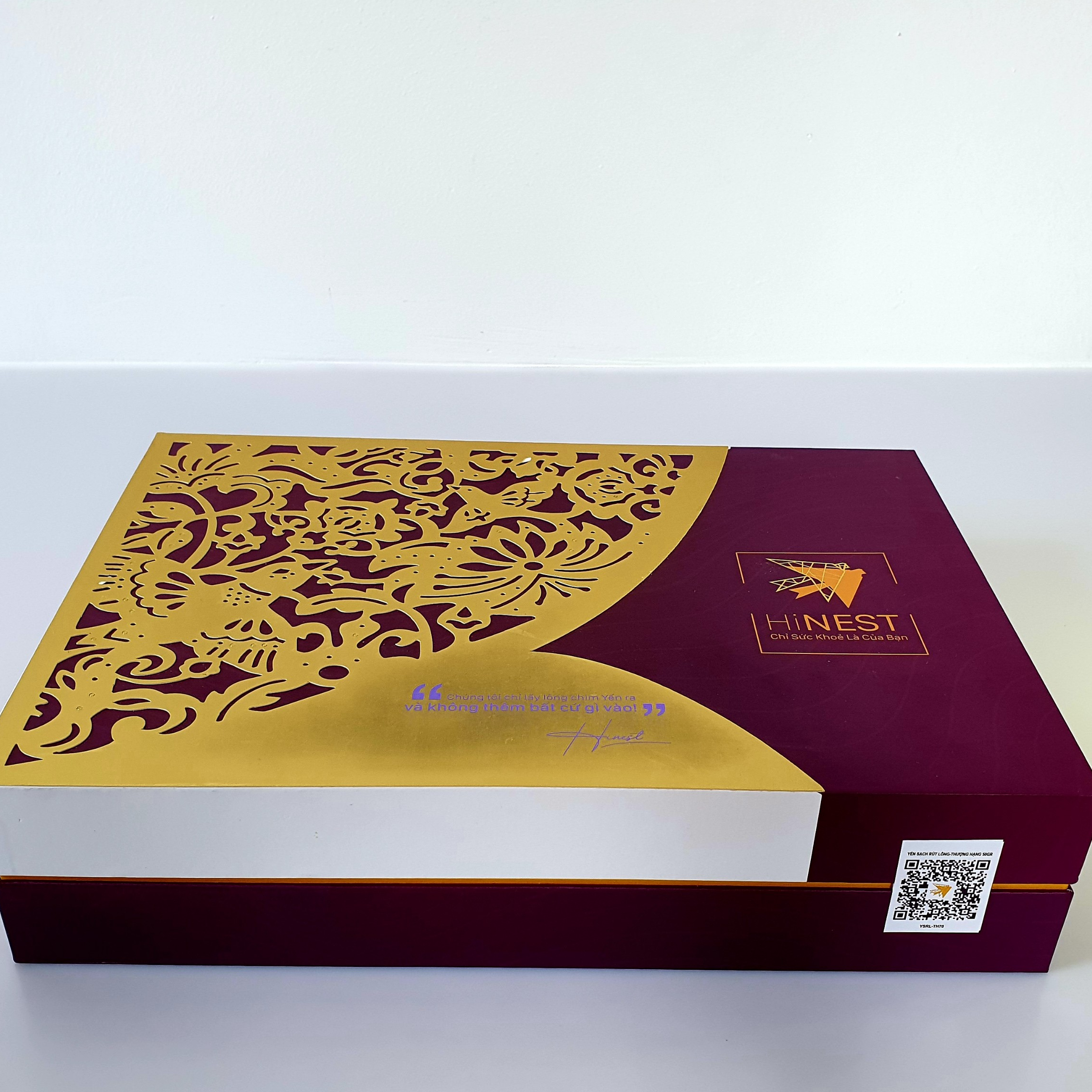 TỔ YẾN SÀO SẠCH RÚT LÔNG - THƯỢNG HẠNG 100GR-HiNest DÒNG SẢN PHẨM YẾN SÀO TIÊU CHUẨN XUẤT KHẨU